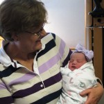 Grandma Mann with Maisie