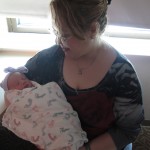 Aunt Stephanie with Maisie