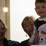 Eli. Grandma Davis and Aunt Stephanie Look In