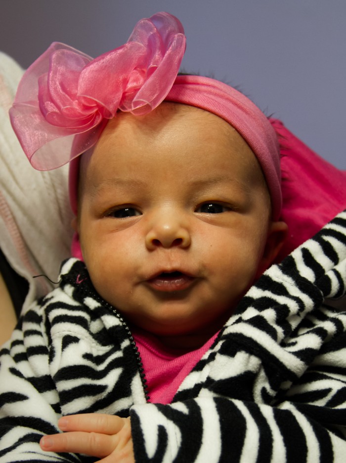 Maisie at 2 Weeks Old